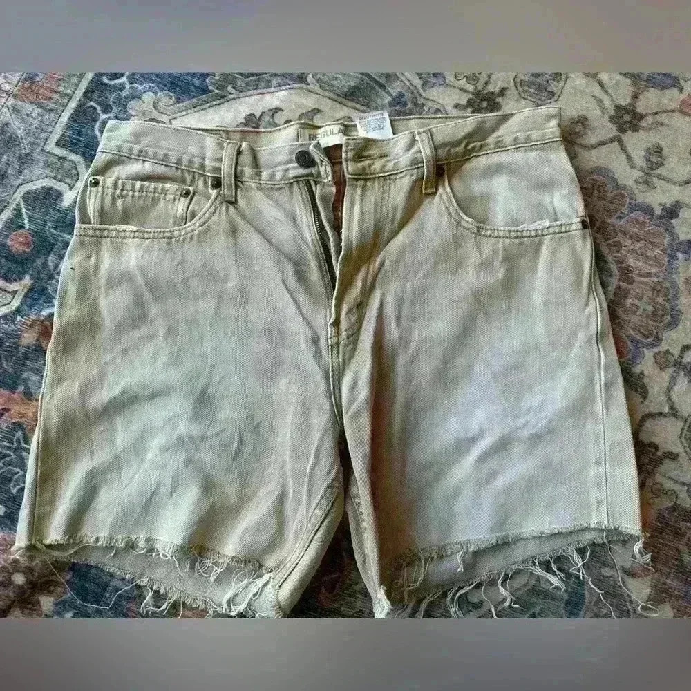 Cut off Levi unisex jeans jorts
